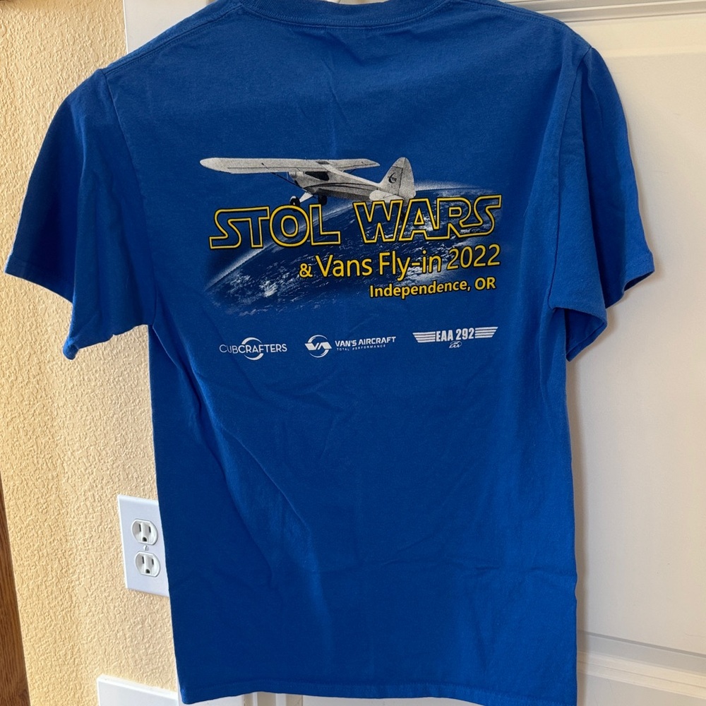 Blue STOL Wars T-Shirt